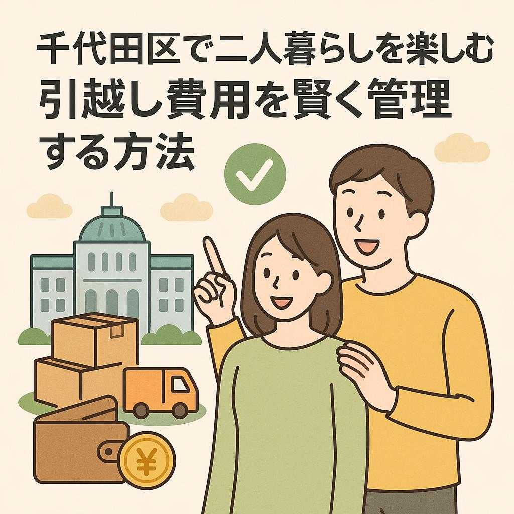 千代田区で二人暮らしを楽しむ！引越し費用を賢く管理する方法